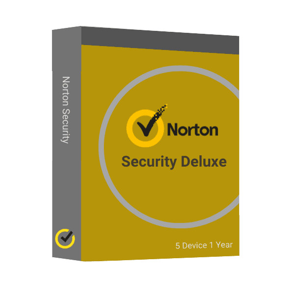 Norton Security Deluxe 1 Year 5 Device Global