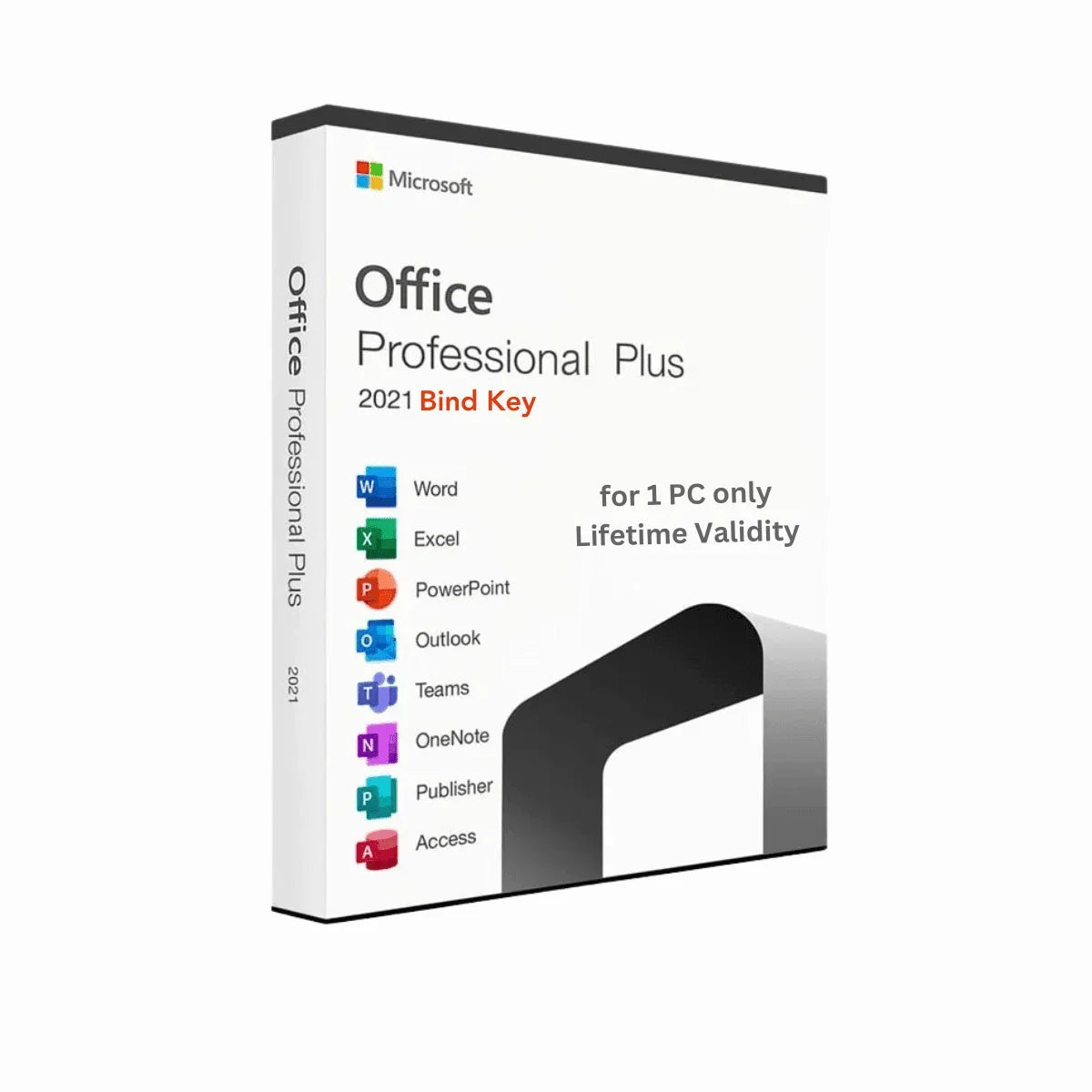 Office 2021 pro plus bind key