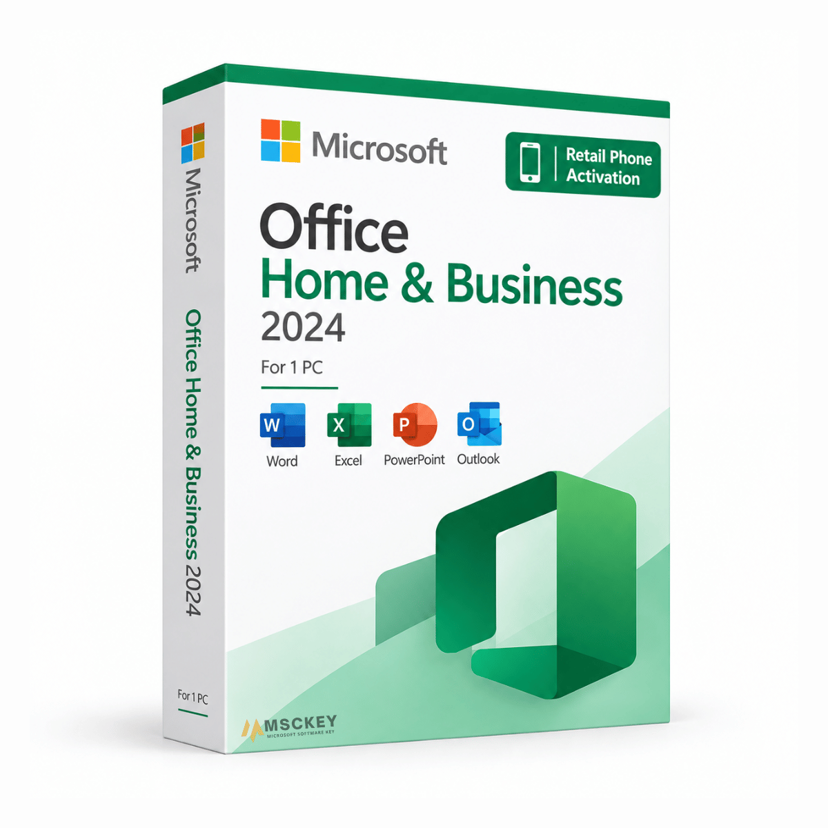 Microsoft Office 2024 Hogar y Empresas para PC (activación telefónica minorista)