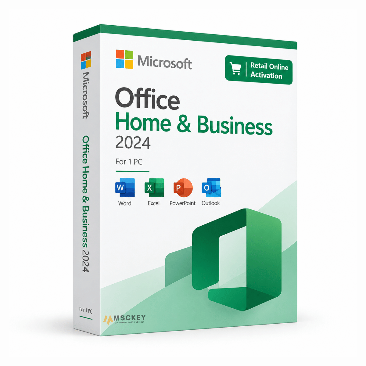 Microsoft Office 2024 Home & Business for PC - Retail Online Activation