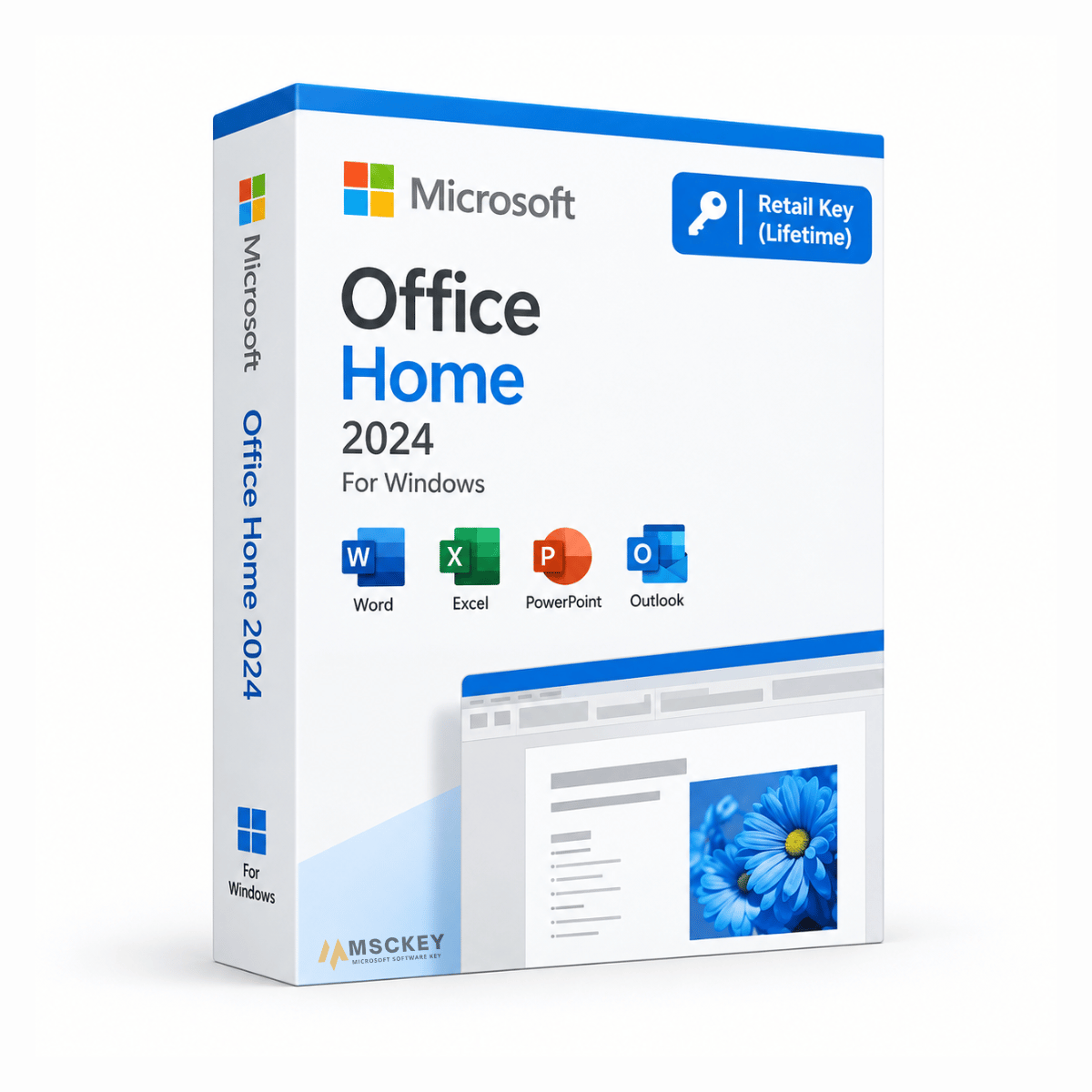 Microsoft Office 2024 Home for Windows (Retail Key)