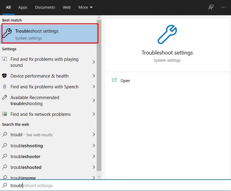 troubleshoot network
