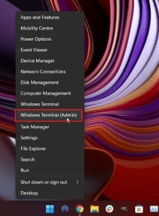 Windows Terminal (admin)