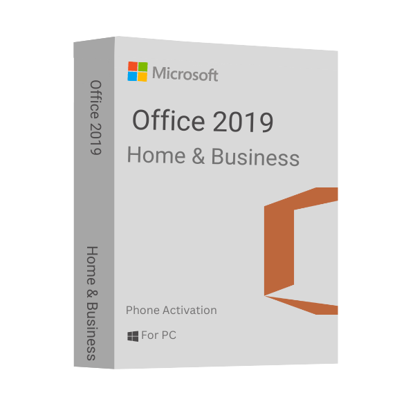 Microsoft Office Home Business 2019 Retail – Phone Activation