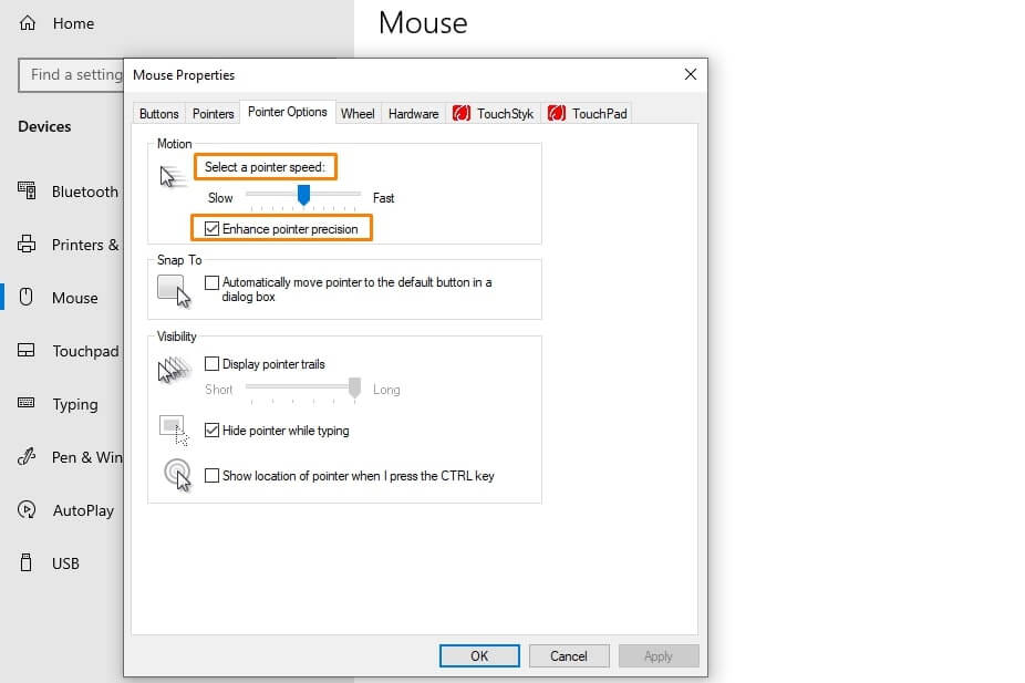 Mouse Settings for Improve Gaming Performance - msckey