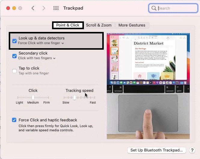 Mac Tutorials How To Disable Dictionary Lookup Mac Disable Dictionary On Click 0 32 screenshot