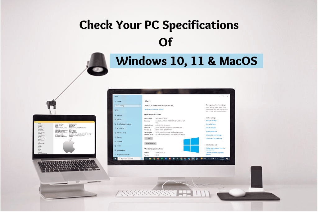 how to check your pc specs windows 10