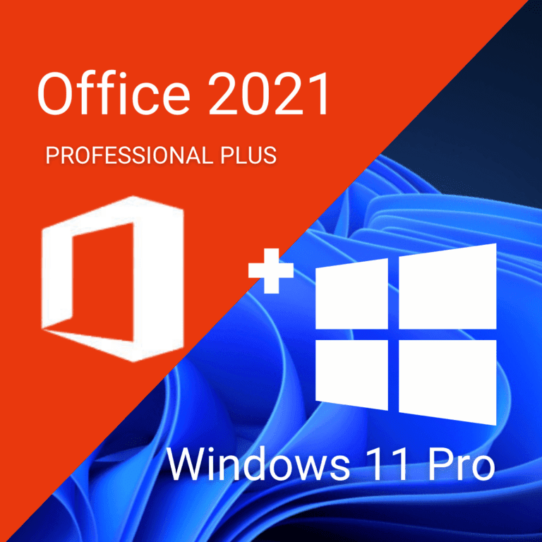 Windows 11 Pro + Office 2021 Pro Plus bundle