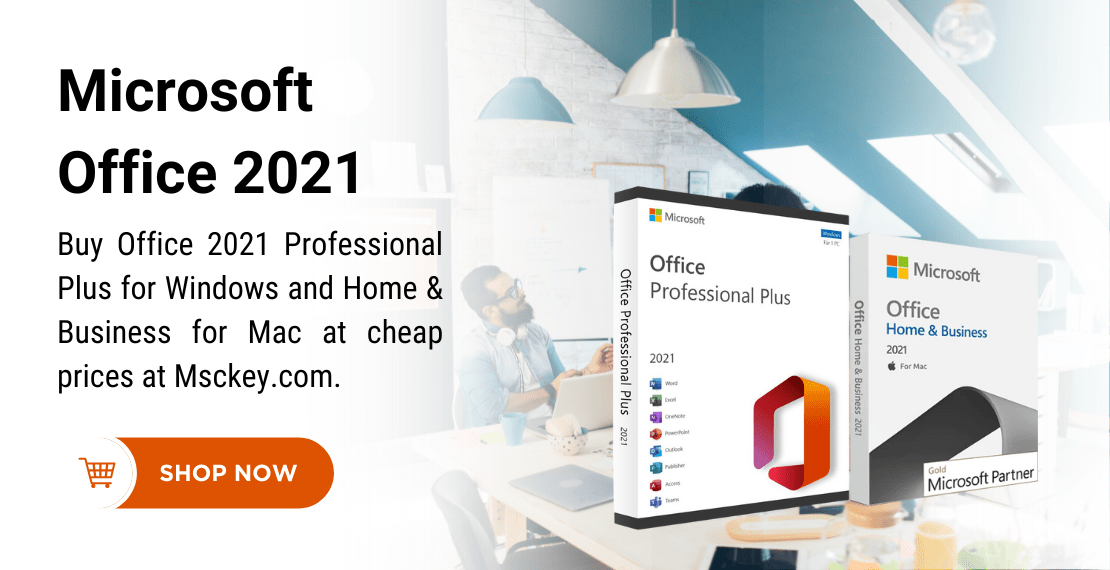 Office 2021 Professional Plus and Home Business license keys