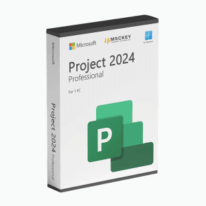 Microsoft Project Professional 2024 license key