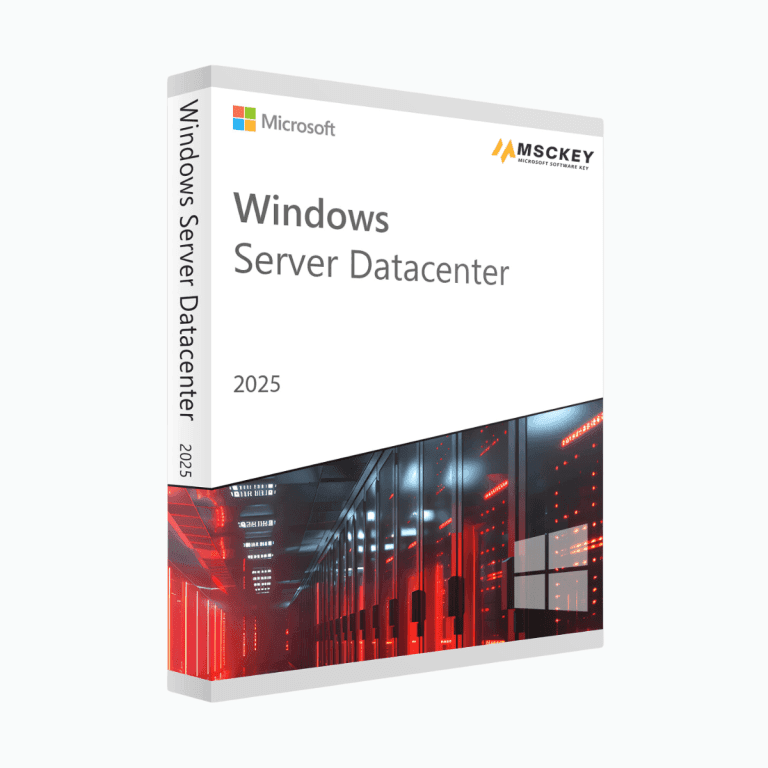 Microsoft Windows Server 2025 Datacenter license key