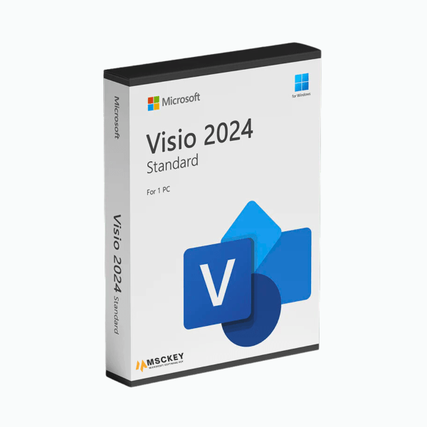 Microsoft Visio 2024 Standard Bind Key