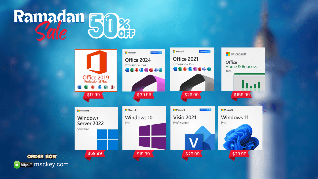 Ramadan 2025 deals on all software