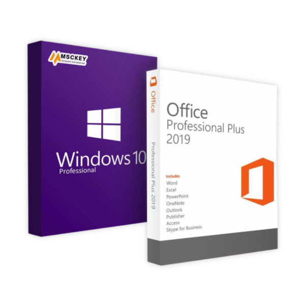 Windows 10 pro + office 2019 professional plus license keys