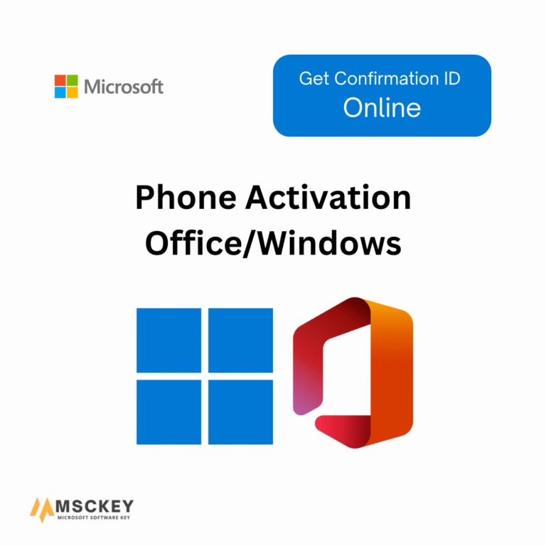 get your confirmation id cid for office or windows phone activation