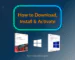 download Windows Server 2025 install and activate