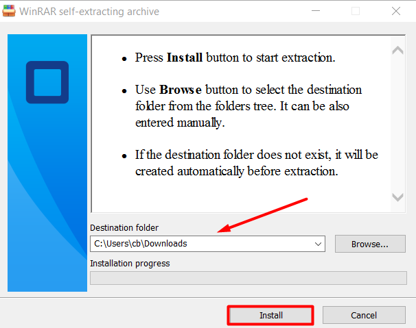 How to Download Microsoft Project 2024, Install and Activate 8 WinRAR extraction installation interface